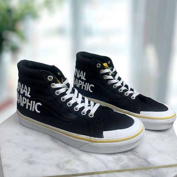 VANS Sk8-Hi REISSUE 138 NATIONAL GEOGRAPHIC Size 6.5 Men 8 Womens - Picture 2 of 14